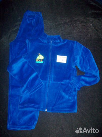 Велюровый костюм