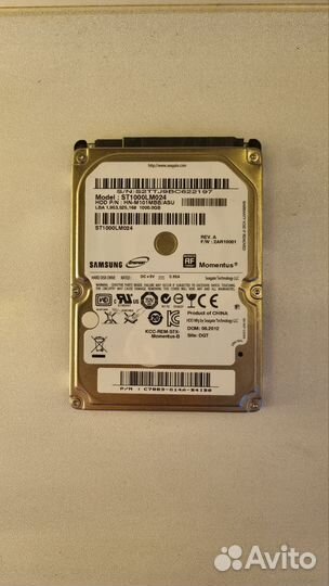 HDD Samsung 1tb
