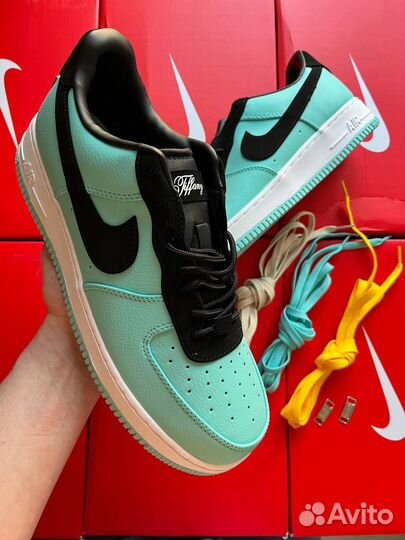 Кроссовки мужские Nike Air Force 1 low Tiffany Co
