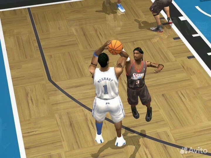 NBA Live 2004, б/у, множ.царап., английский (PS2)