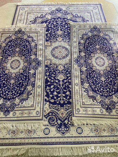 Ковры новые Турецкие набор тройка в спальню