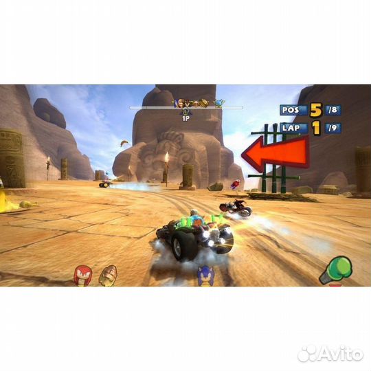 Sonic Sega All-Stars Racing Essentials, английский