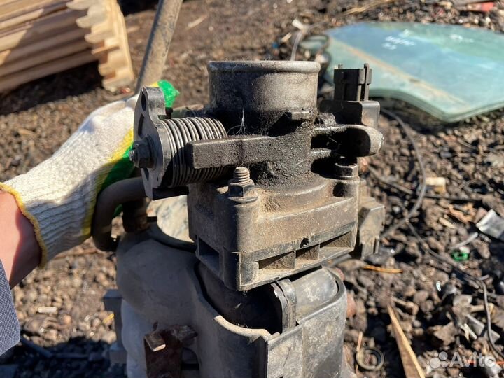 Хендай акцент дроссельная заслонка