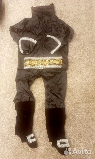 Новогодний костюм для мальчика - Зорро,рост 116