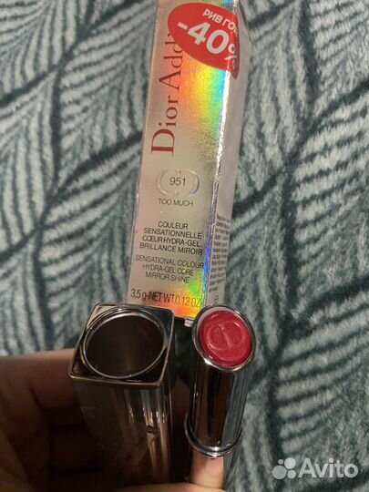 Губная помада dior addict lipstick