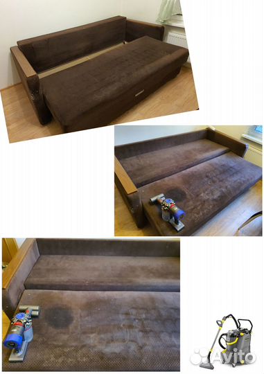 Химчистка мягкой мебели, химчистка матраса