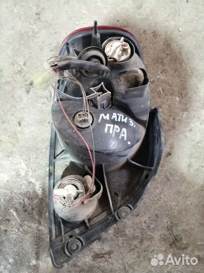 Фонарь правый Daewoo Matiz