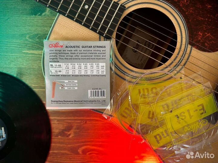 Струны alice A206-SL (11-52) новые
