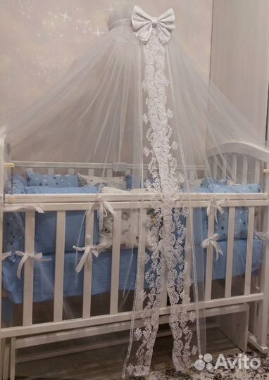Балдахин для детской кроватки