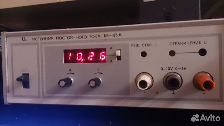 Блок питания лабораторный Б5-43А