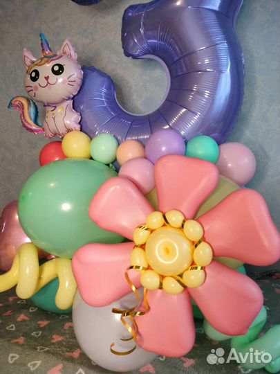 Композиции из воздушных шаров