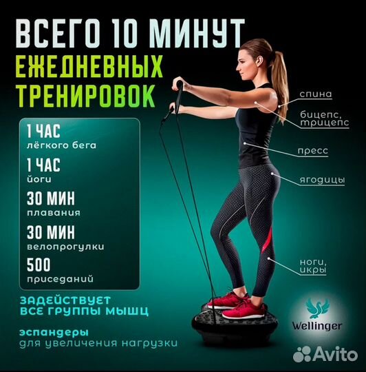 Виброплатформа Wellinger