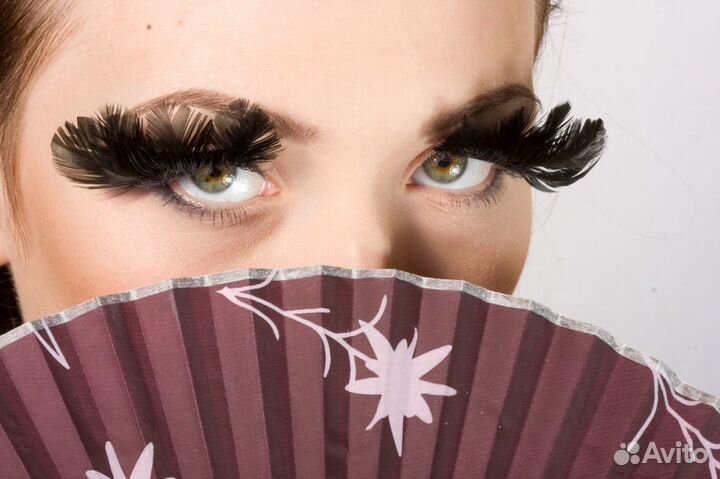 Карнавальные ресницы накладные