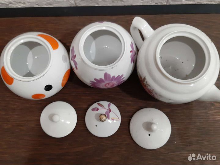 Посуда,Сахарница чайник СССР винтаж