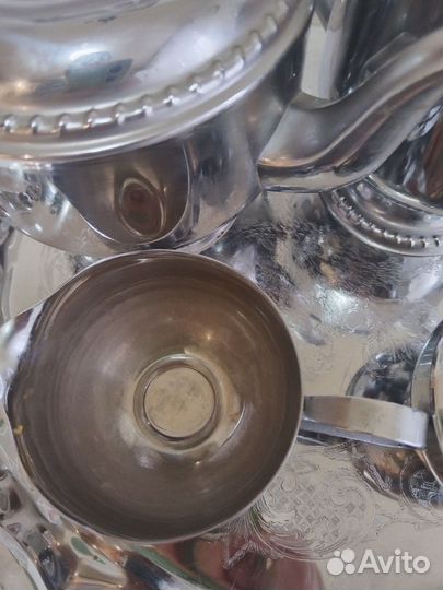 Чайный сервиз из нержавейки времен СССР