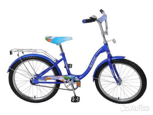 Новый велосипед 20 дюймов Навигатор Basic (синий)