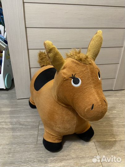 Ослик прыгун резиновый в чехле