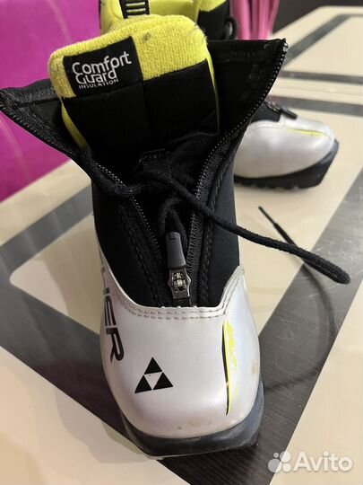 Детские лыжные ботинки Fischer XJ Sprint серые