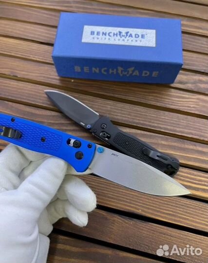 Нож benchmade bugout 535 синий