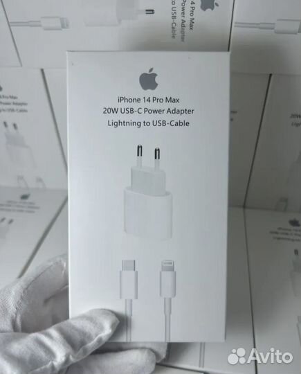 Зарядка для iPhone 20w Apple гарантия