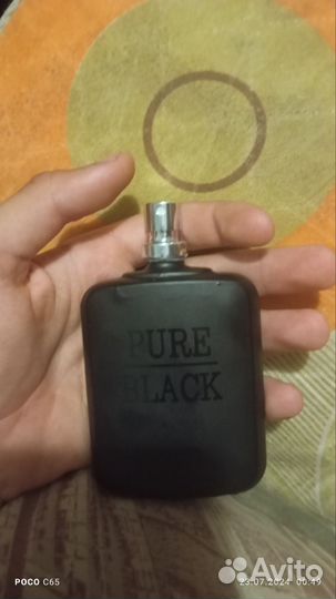 Мужская туалетная вода pure black