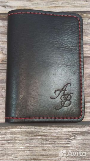 Обложка на паспорт из кожи