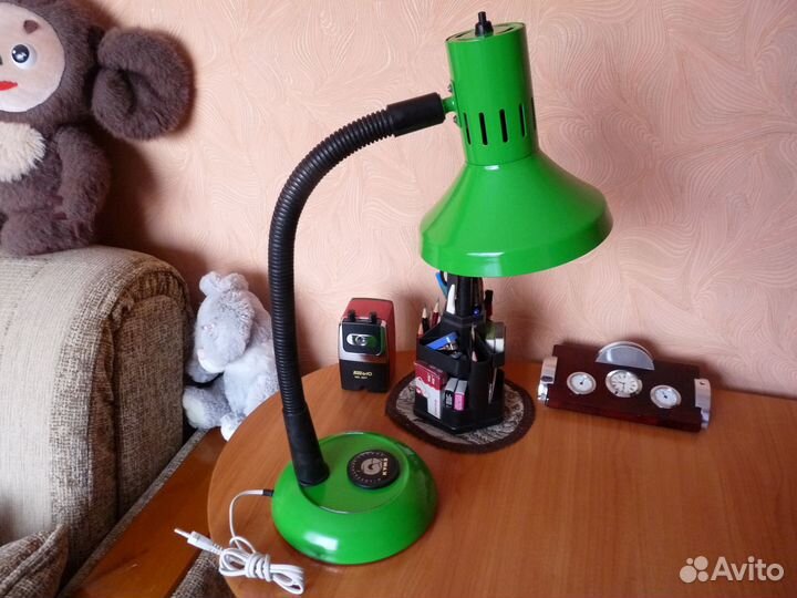 Лампа чертежника на струбцине СССР оригинал