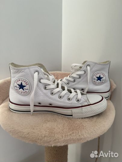 Кеды converse кожаные