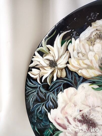 Интерьерные панно картина с пионами