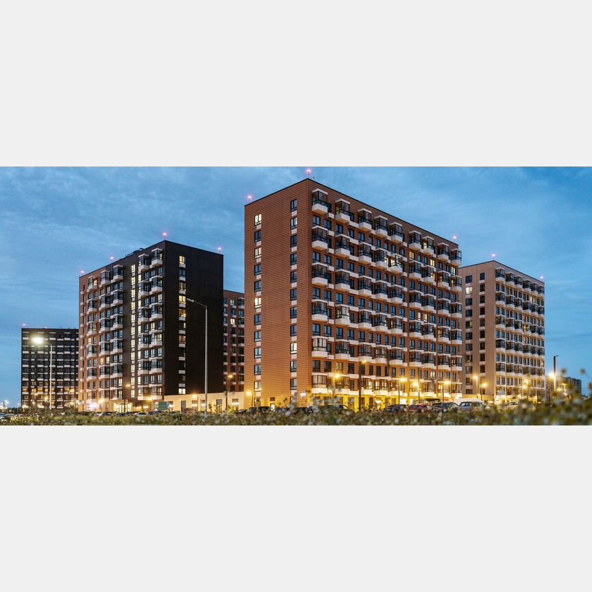 2-к. квартира, 55,6 м², 10/12 эт.