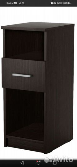 Тумба прикроватная венге