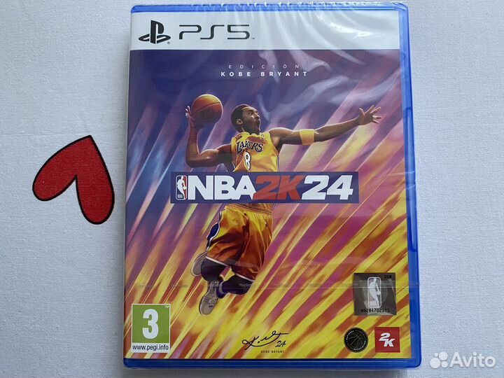 NBA 2K24 Kobe Bryant Edition PS5 (Новый Диск)