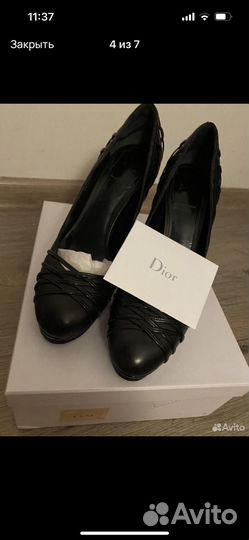 Туфли Dior 40 оригинал