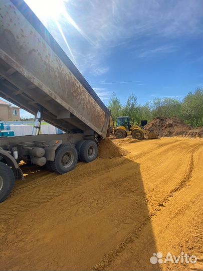 Песок речной, карьерный, намывной