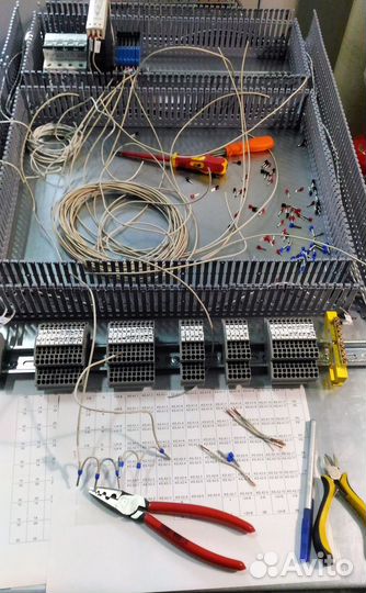 Сборка электрощитов и шкафов/щитов автоматики