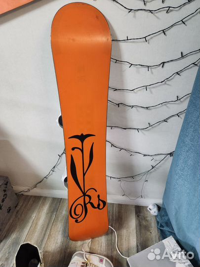 Комплект сноуборт 143 durton ботинки 38