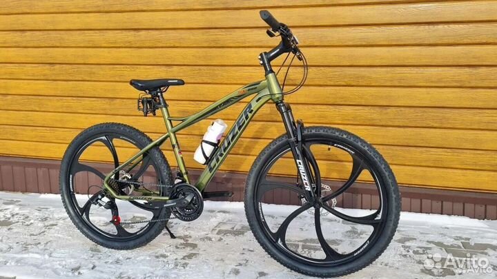 Велосипед с литыми дисками Золотой новый