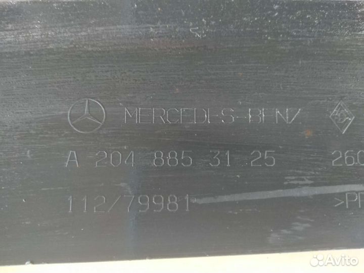 Фартук бампера kia86612-4Y000,mercedes 204А204885