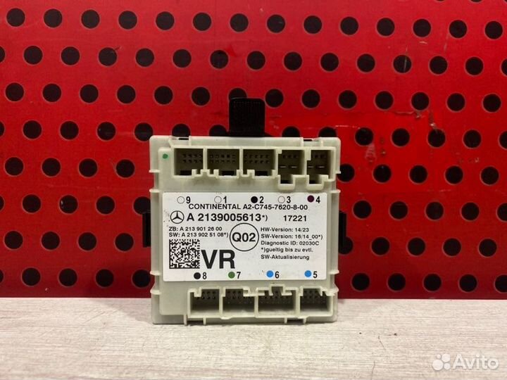 Блок управления двери передней правой