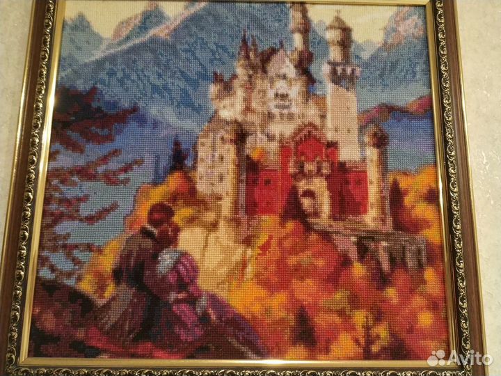 Картина вышитая крестом