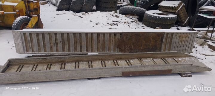 Сходни трапы аппарели алюминиевые бу