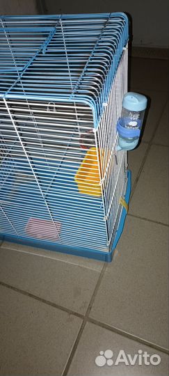 Клетка для хомяка и лоток