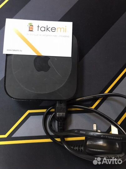 Apple TV HD, черный