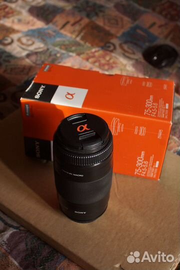 Объектив Sony 75-300mm f4,5-5,6 macro