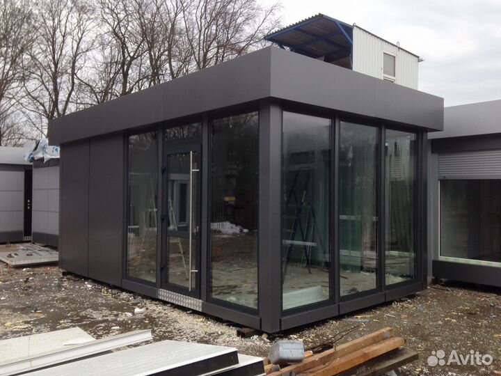 Торговые павильоны из сэндвич панелей