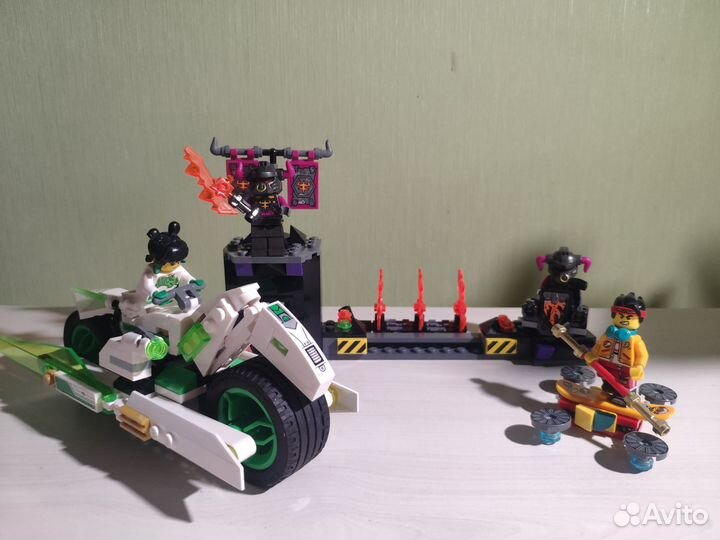 Lego monkie kid 80006 Мотоцикл Белого Дракона