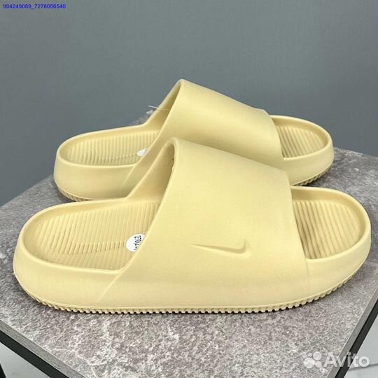 Шлепанцы Nike Calm Slide 41-45 (beige)