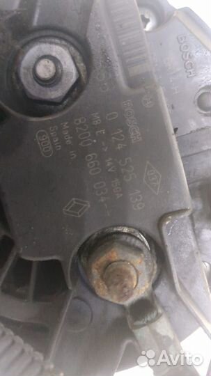 Генератор Renault Scenic, 2009