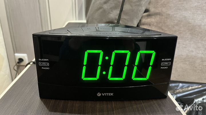 Радиочасы Vitec vt-6603 BK