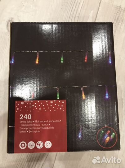 Новогодние светодиодные гирлянды